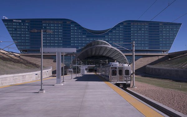 First “public-private’ rail line begins rolling, linking downtown Denver to airport