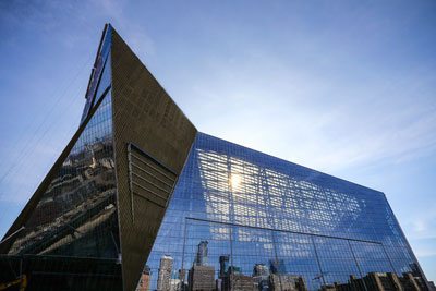 U.S. Bank Stadium and the ETFE roof made with 3M fluoropolymer. Photo courtesy Minnesota Vikings