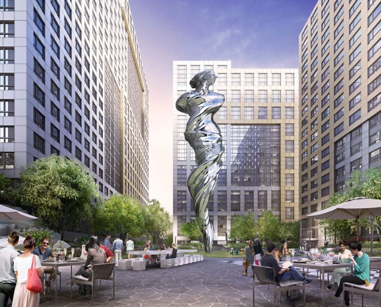 Towering Venus sculpture to reign over art-themed realm—SF residential project’s plaza
