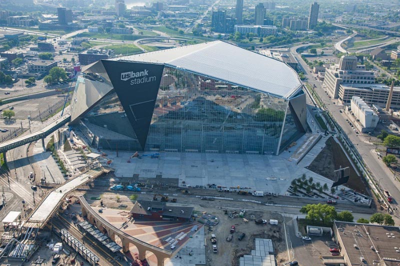 Game time: U.S. Bank Stadium construction complete