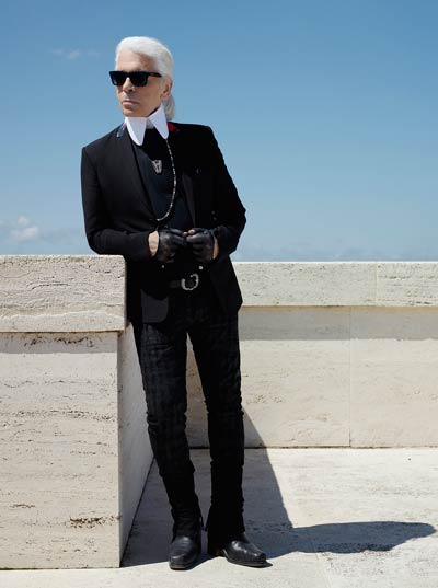 Designer Karl Lagerfeld. Photo: Business Wire