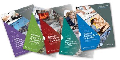 The 2015 editions of the Codes respond to the changing needs of Canadians and to new technologies, materials, and research. Courtesy of CNW Group/National Research Council Canada