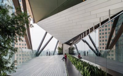 Engineered by Arup, Torre Reforma in Mexico City, is a locus of innovation