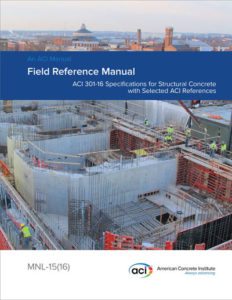 ACI Field Reference Manual. Credit: PRNewsFoto/American Concrete Institute