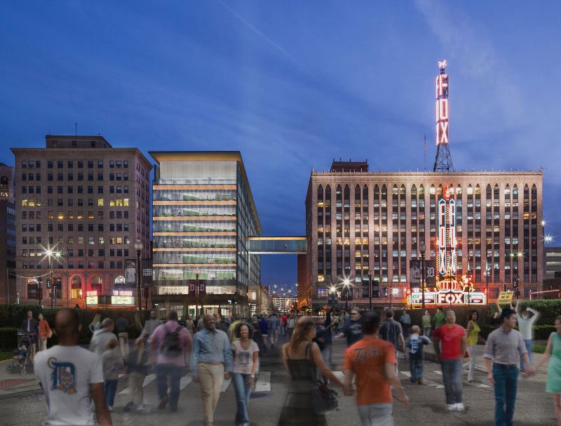 Little Caesars® breaks ground on first headquarters building built in Detroit in over a decade