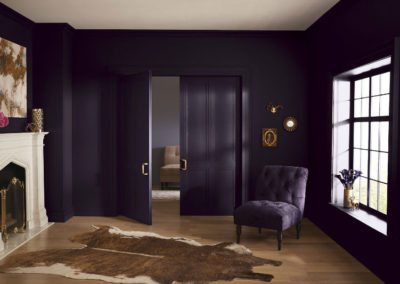 Lowe's: 4010-2 Twilight Purple/ Ace: VR089A Black Currant/ Independent Retailers: V125-6 Black Currant/ This deep violet black has a powerful influence, symbolizing the mainstreaming of meditation and mindfulness as a way to get in touch with our inner senses. "The violet undertone in this midnight black gives it a distinct personality - dark, decorative and a bit moody," said Kim.