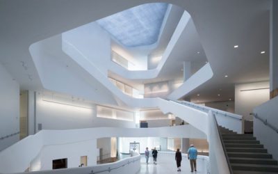 BNIM Architects and Steven Holl Architects celebrate opening of University of Iowa Visual Arts Building