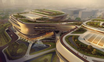Guangzhou Infinitus Plaza designed by Zaha Hadid breaks ground