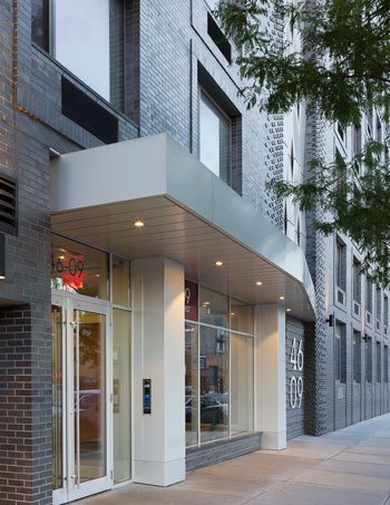 46-09 Eleventh St. in Long Island City, NY. Architect: GF55 Partners. Photographer: Timothy Hutto