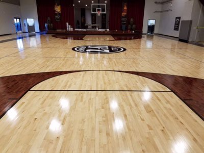 The Jack Daniels Employee Resource Center after the refinishing project. Courtesy of Jack Daniels.