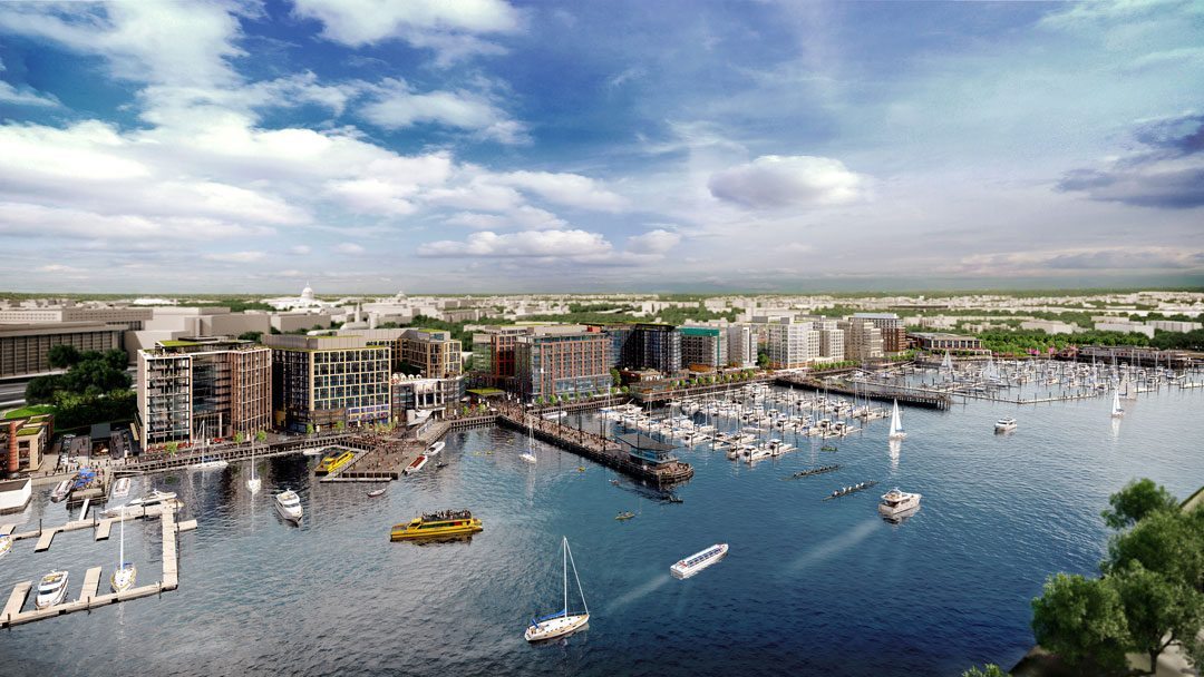 Additional square feet awarded to architects and designers for Phase 2 construction of the Wharf