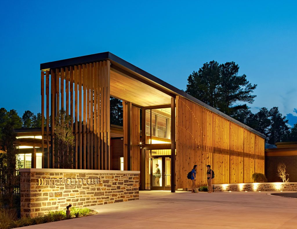 PROJECT: Duke Faculty Club AWARD CATEGORY: Regional Excellence LOCATION: Durham, NC ARCHITECT: Duda|Paine Architects STRUCTURAL ENGINEER: Gardner & McDaniel, PA CONTRACTOR: Romeo Guest Construction PHOTOS: Robert Benson Photography