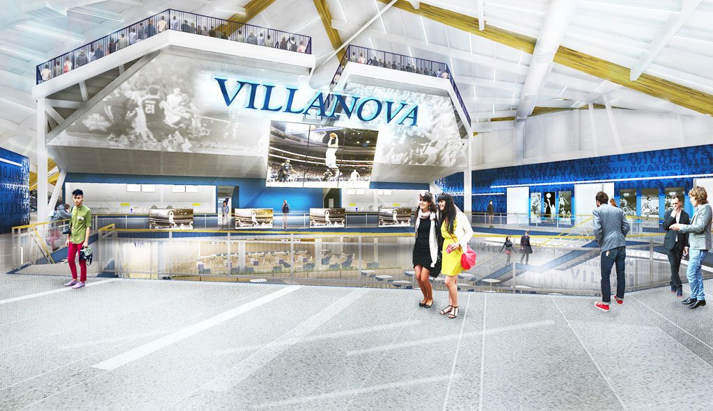 EwingCole designs renovations to The Pavilion at Villanova University