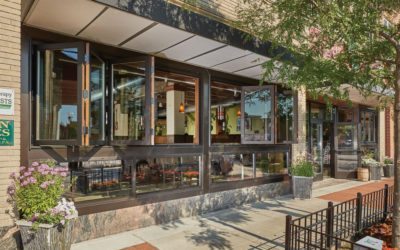 Historic building updates storefront with Kolbe Folding Windows