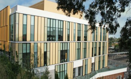 Fluoropolymer coatings brighten Mesa Community College Student Services Center
