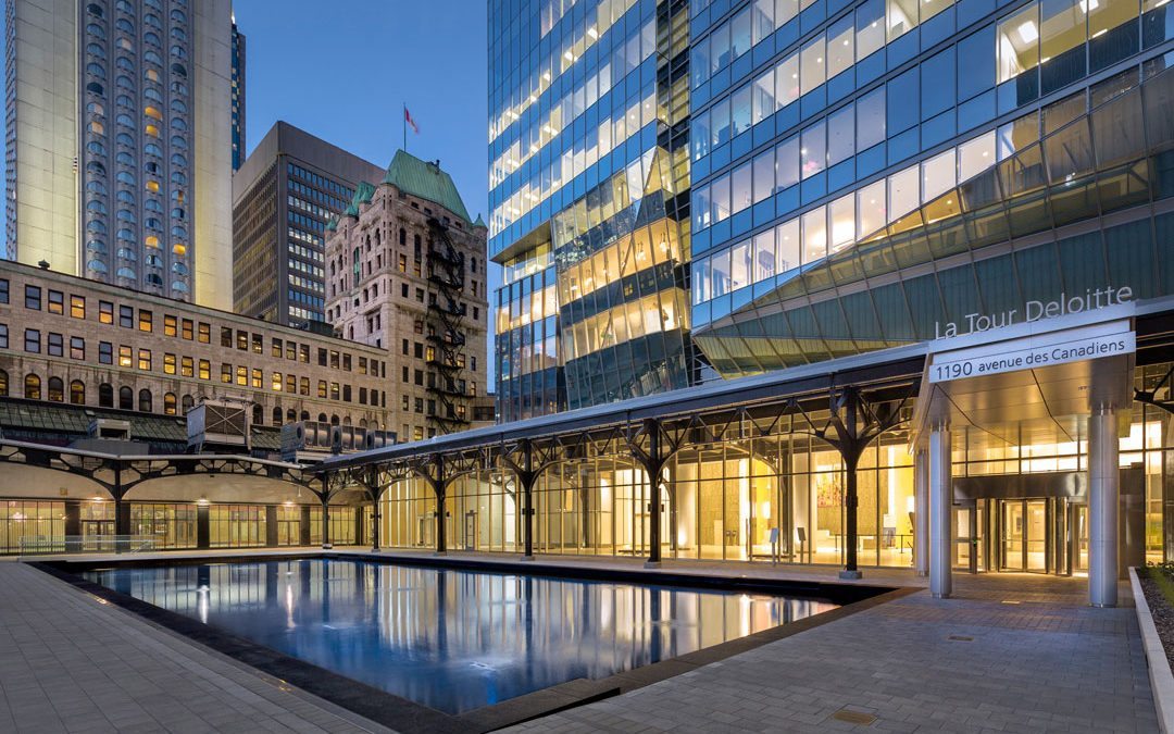 Deloitte Tower, first LEED Platinum-certified office building in Montreal