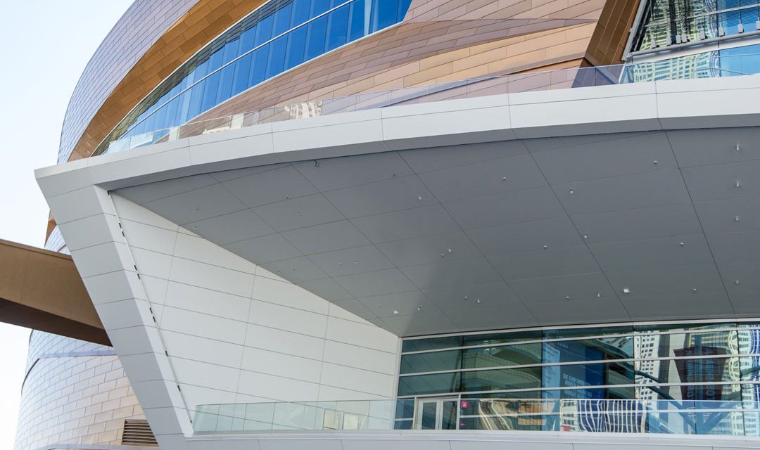 Custom Color Coatings from Valspar Culminate in Iconic Façade for New T-Mobile Arena