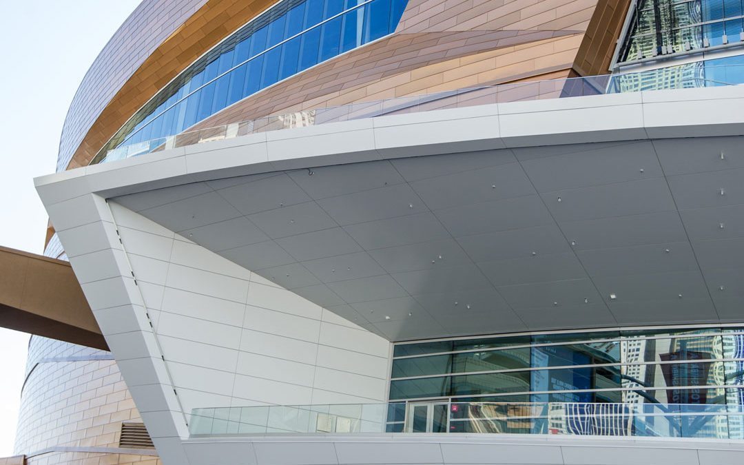 Custom Color Coatings from Valspar Culminate in Iconic Façade for New T-Mobile Arena