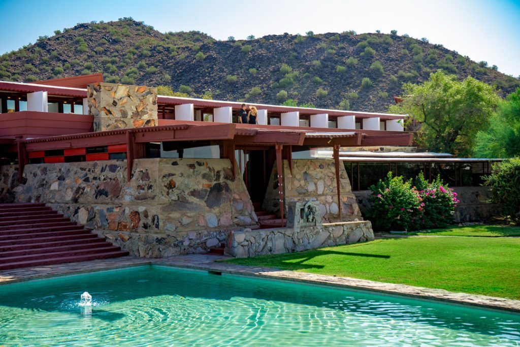 Frank Lloyd Wright Foundation Celebrates 150th Anniversary Of Its   Taliesin West Credit Foskett Creative Courtesy Of The Frank Lloyd Wright Foundation 1 1024x683 