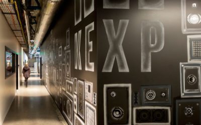 KEXP Headquarters, a landmarked building reborn as a light-filled global music hub