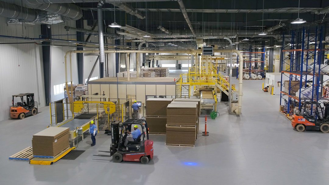 Rockfon North America facility begins production