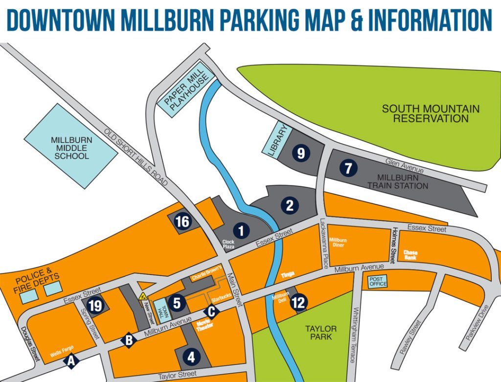 Downtown Millburn Parking