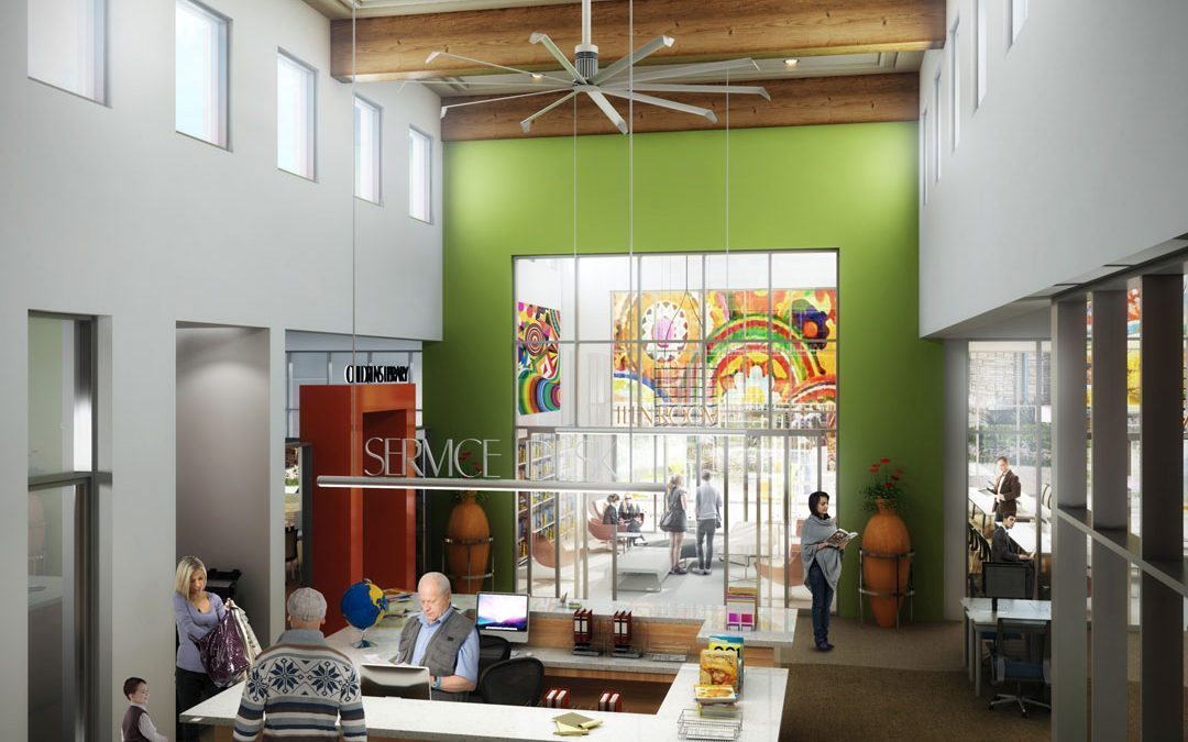 San Ysidro Public Library design announced by Turner Construction Company and SVA Architects