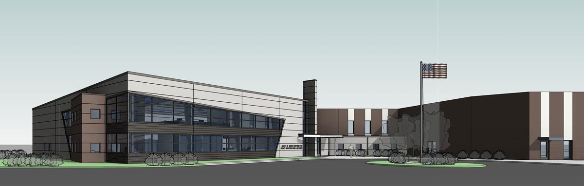 James R. Bard Center for HVAC Innovation & Design has broken ground with completion planned for Summer 2018.