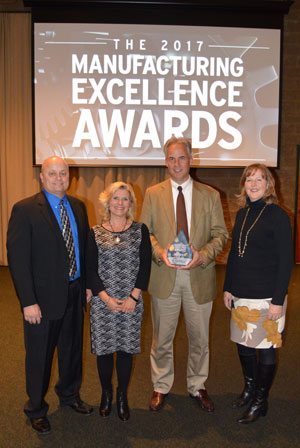 Linetec honored with Manufacturing Excellence Award
