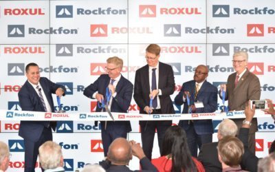 Rockfon factory in Marshall County, Mississippi officially inaugurated