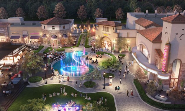 OTL’s vibrant water feature to serve as central showpiece for new Silicon Valley retail development