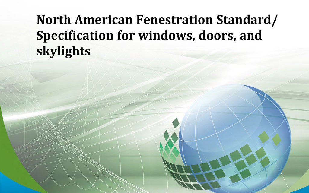 Latest North American Fenestration Standard Published