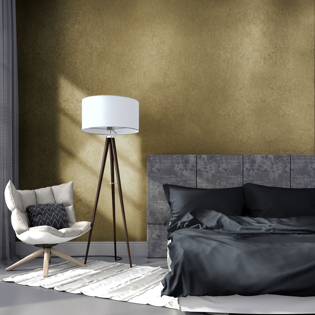 Dulux Effects Finishes LIQUID METAL™ Golden Goose. Photo credit: Dulux Canada 