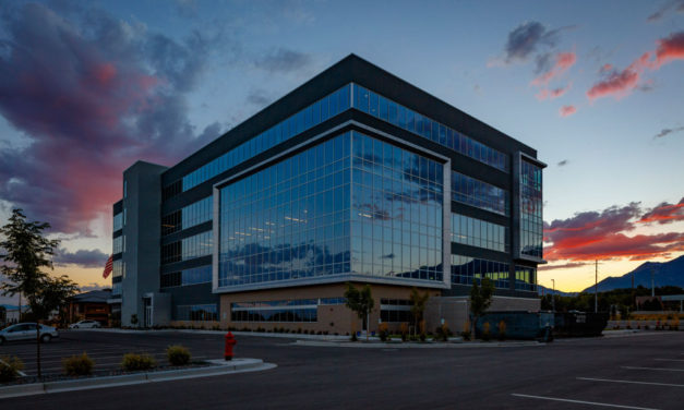 Utah’s Sandy Commerce offices feature mountain views framed by Tubelite’s systems