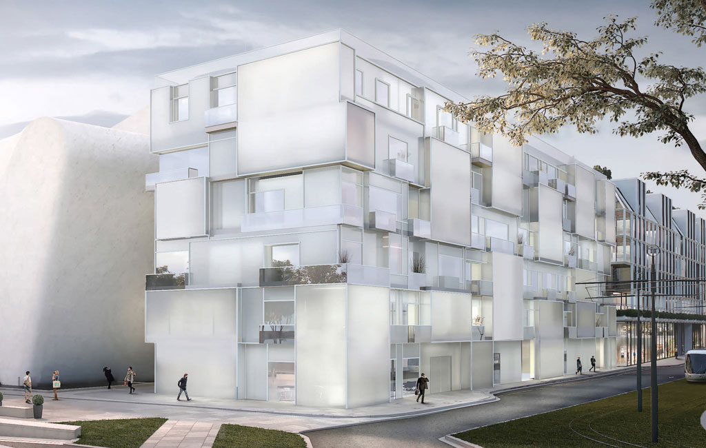 Courtesy of Steven Holl Architects, Compagnie de Phalsbourg and XO3D