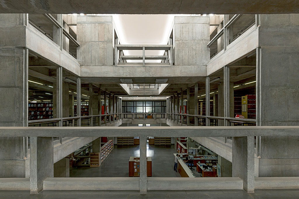Indian Institute of Management, Bangalore. Photo courtesy of VSF. Courtesy of the Pritzker Architecture Prize