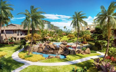 Tropical Modernism at New Community Luana Garden Villas on Maui