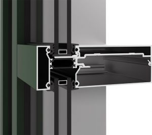 YCW 750 XT IG - Inside Glazed Curtain Wall System