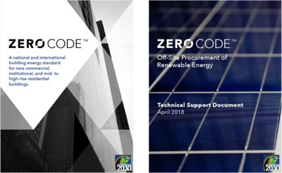 The ZERO Code can be incentivized or required by adopting jurisdictions. 
