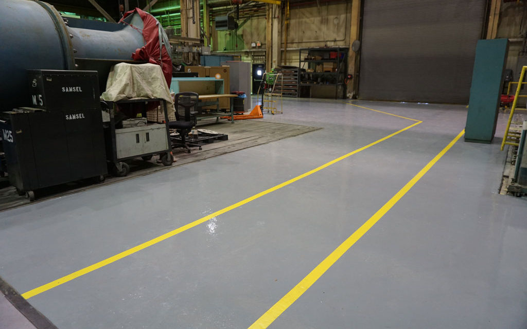 High Performance Systems performs floor installation for electrical generation facility in New Jersey