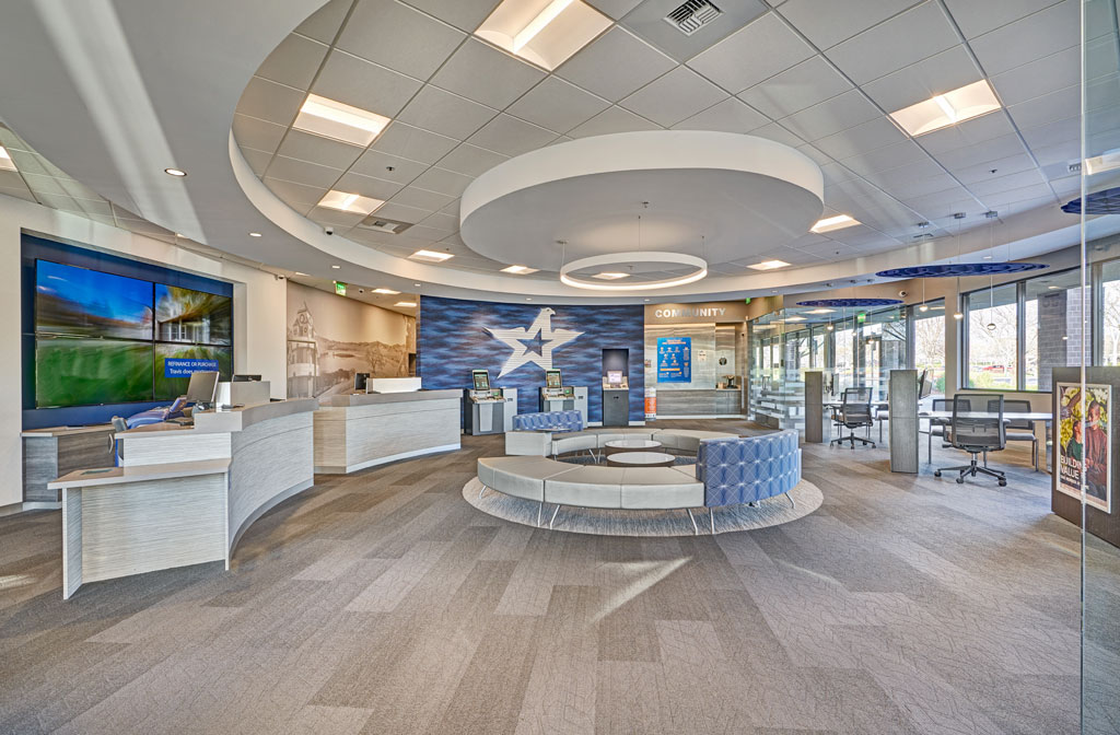 California Credit Union Transforms Interior Into Modern