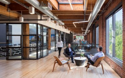 Cuningham Group Renovation Blends Sustainability and WELL™ Technology in a Late-1800s Building