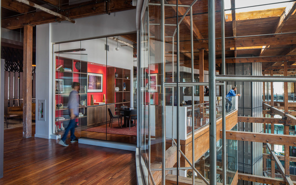 The Shop, a co-working space in New Orleans, facilitates connection with sustainable design