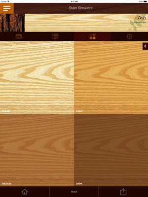The American Hardwood Information Center announces the availability of its American Hardwoods Species Guide Mobile App. 