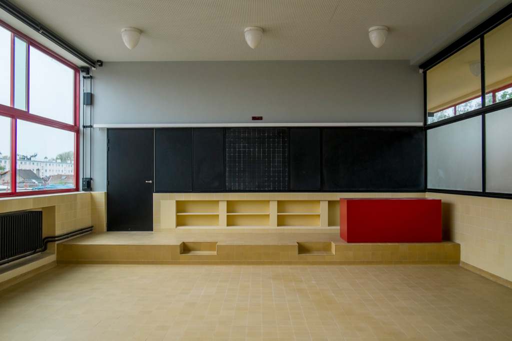 Karl Marx School in Villejuif, France. Courtesy of the World Monuments Fund