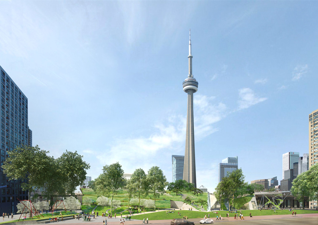 An artist rendering of Rees Ridge, by wHY Architecture (New York) + Brook McIlroy (Toronto) 