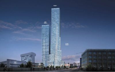 Construction begins on the tallest of the ‘Journal Squared’ Towers in Jersey City