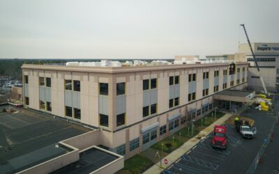 Inspira Medical Center Adds Vertical Expansion with the Help of Sto Panel Technology