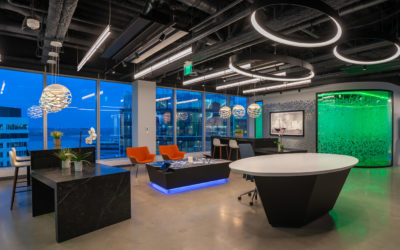 Margulies Perruzzi Architects’ technology-led design for PTC’s headquarters maximizes views and employee collaboration