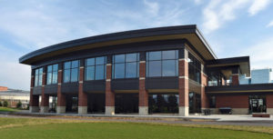 Guide to Green Building - Product of the Week Tubelite Inc.’s Therml=Block® TU24650 Series storefront system features aluminum framing with a dual pocket poured-and-debridged thermal break. Even in extreme cold climates, TU24650 dual thermally broken storefront improves U-Factors by 36 percent and increases CRF by 30 percent over a single poured-and-debridged pocket when using the same size and type of insulated glass. Optimizing thermal performance helps lower the load on HVAC systems and reduce associated energy costs, while maintaining a comfortable interior temperature. Reducing condensation can improve a building’s appearance and sanitation, and minimize damage to adjacent materials. The framing also can be specified in high recycled-content aluminum composition.